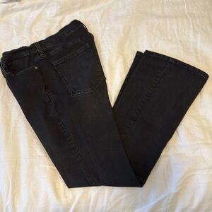 Banana Republic Factory 32 / 14 Black Boot Cut Jeans